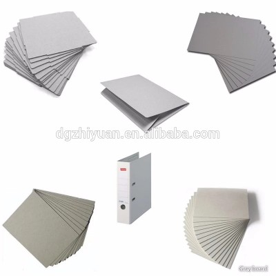 Grey paperboard for rigid paper box